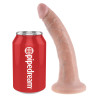 King Cock Gode King Cock 18 x 4 cm Flesh